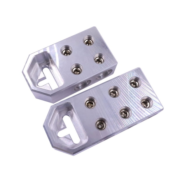 Ruiboury Audio de Voiture Borne de Batterie Stéréo pour Véhicule Accessoires de Réparation Automobile Modification Pièces de Rechange 4 Trous