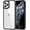 Black, variant on for iPhone 11 Case Clear [Anti-Yellowing] Anti-Scratch Transparent Hard Back and Soft Edge [Military Grade Drop Protection] Shockproof Phone Cover - Black
