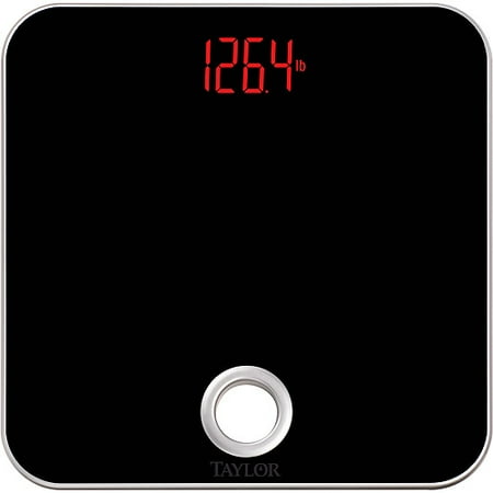 Taylor 98754072 SuperBrite Glass Electronic Digital Bath Scale