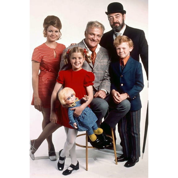 Family Affair Color 24X36 Poster Brian Keith & Cast