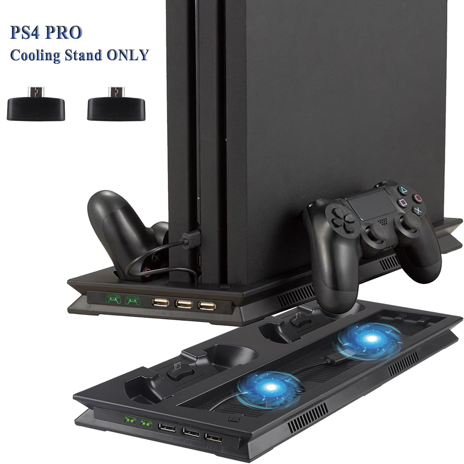 ps4 vertical stand with cooling fan