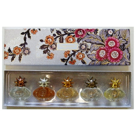 Fragonard Gift Box Of 5 Soleil Miniature Perfumes Walmartcom