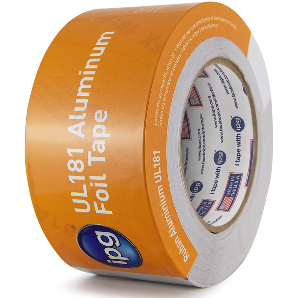 Intertape Polymer Group 99607 2.5" X 60 Yards Silver Foil Tape