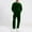 Set-A81Green, variant on Gamivast Men's Velour Tracksuit Hooded Pullover and Sweatpants Set Soft Plush Velvet Outfit for Winter Warm Casual Lounge Sleepwear Home Relaxing Sweatsuit
