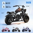 thumbnail image 2 of 39cc Gas Power Mini Bike, 20MPH 4 Stroke Dirt Bike for Teens, Heavy Duty Gas Mini Bike with Wide Air Tires, Rear Disc Brake, Max 160LBS Load Mini Gas Dirt Bike,Black, 2 of 7