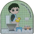 thumbnail image 1 of Temporizador para inodoro, reloj de escritorio creativo, temporizadores para gestionar el tiempo, regalo de arena para niños (niño), 1 of 7