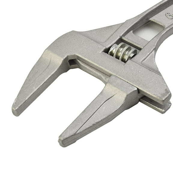1Pc Adjustable Wrench /Spanner 6-68Mm Extra Wide Aluminum Plumber 200Mm Tool New Fangkenuo