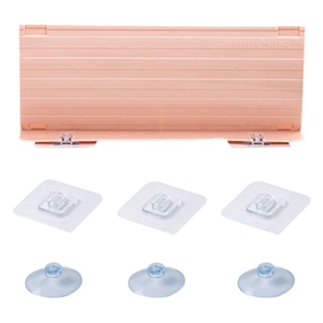 Creatine Kitchen Water Baffle Pp Guard Dish Washing Baffle Board Water Barrier With Strong Suction Drain Rack Water Guard For Kitchen —Durable Tray Draining Board
