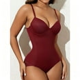 thumbnail image 6 of QSAWXQZ Women's Shapewear Bodysuit Built in Padded V Neck Sleeveless Tummy Control M, 6 of 9