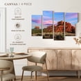 thumbnail image 5 of Elephant Stock Sedona Rock Formations Wall Art - Horizontal Multi Panel Canvas - Living Room Wall Decor - Nature Multi Panel - Blue And Gray Decor By Kenneth Keifer - 68" x 42", 5 of 8