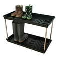 thumbnail image 1 of Tierra Garden Black 2-Tier Boot Tray, 1 of 1