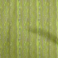 thumbnail image 1 of oneOone Viscose Chiffon Olive Green Fabric African Wavy Stripes Sewing Fabric By The Yard Printed Diy Clothing Sewing Supplies 42 Inch Wide, 1 of 4