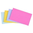 thumbnail image 6 of (4 pack) Pen+Gear Ruled Index Cards, Pastel Colors, 100 Count, 3" x 5", 6 of 8