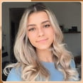 thumbnail image 4 of Heatless Curling Rod Headband,No Heat Curls Silk Ribbon Hair Rollers Sleeping Soft Headband Wave Formers Hair Curlers DIY Hair Styling Tools for Long Medium Hair (No clip Blue), 4 of 7