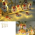 thumbnail image 2 of LINLIN Iron Christmas Decor String Light|Warm White Copper Wire Fairy Lights|Beautiful Light Displays for Party Bedroom Patio, 2 of 3