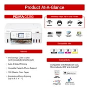 Canon MegaTank G3290 All-in-One Wireless Printer | Print, Copy Scan | Mobile Printing |2.7 Color Touchscreen | Duplex