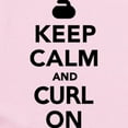 thumbnail image 2 of CafePress - Keep Calm And Curl On Infant Bodysuit - Baby Light Bodysuit, Size Newborn - 24 Months, 2 of 4