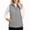 Gray, variant on cocolona Quilted Vest for Women LightWeight Solid Color Basic Sleeveless Jacket Fall Winter Stand Collar Zipper Coat with Pocket