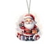 thumbnail image 2 of Fiudx Ofertas relámpago del día Adornos navideños redondos Adornos navideños colgantes Adornos para árboles de Navidad Adornos navideños para coches, 2 of 5