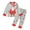 style-05 Grey, variant on Gubotare Kids Christmas Pajamas Matching Sets Kids Boys Girls Toddler Solid Daily Pyjamas Sleepwear Set Basic Size 4t 5t (Red,4-5 Years)