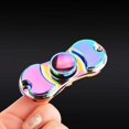 thumbnail image 2 of Dream Wireless OAFGS-0028-RB Rainbow Metal Dual-Spinner High Speed Stress Reducer ADHD Focus Anxiety Relief Toys, 2 of 4