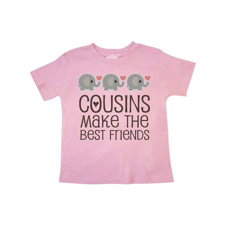 Cousins Make The Best Friends Toddler T-Shirt (Best Friend Outfits Goals)