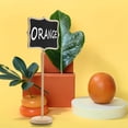 thumbnail image 4 of 20 Pack Wood Mini Chalkboards Signs Stakes,Blackboards with Stands&Stickers,Small Rectangle Black Board, 4 of 9