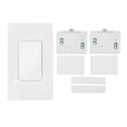 thumbnail image 2 of Self Powered Light Switch, Wireless Remote Control Kinetic Energy Generation Waterproof Wall Switch for Safer and Smarter Home, 2 of 7