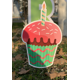 thumbnail image 3 of Letreros de feliz cumpleaños para jardín 20" Letras de césped coloridas con estacas de metal, globos, pastel de cumpleaños, sombrero, regalo y estrella oso de fresa Electrónica, 3 of 6