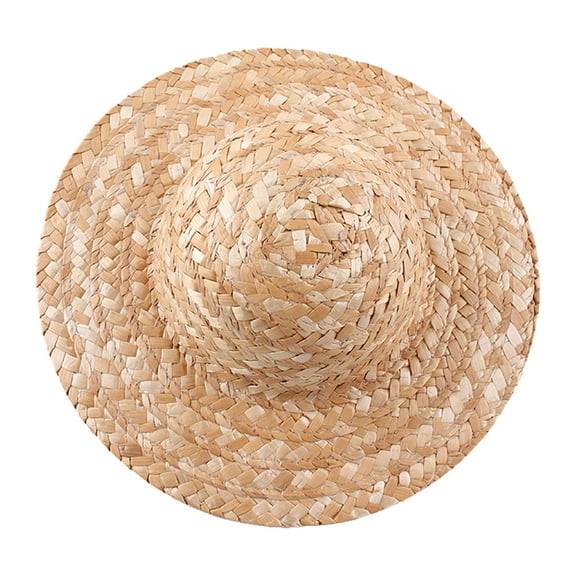 UNTERING Straw Hat Handmade Painting Hat for Women and Men Unique Artistic Straw Hat Creative Art Decoration Multiple Size