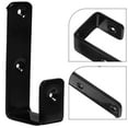 thumbnail image 6 of IBASETOY 4Pcs Black Steel Ladder Hooks for Bunk Beds Heavy Duty J Hooks for Space Saving Use, 6 of 8