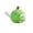Green, variant on ABS Material Animal Sound Whistle with Bird and Fruit Design, Educational Musical Toy for Oral Motor Skill Development, Lightweight Whistle Toy for Playtime and Party Activities