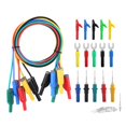 thumbnail image 2 of XYCCA P1050B Electronic Digital Multimeter Test Leads with Crocodile Clips Replaceable Probe Tips Set-082602, 2 of 5