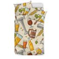 thumbnail image 1 of Juego de cama con estampado de cerveza, 1 of 5
