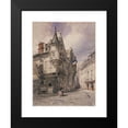 thumbnail image 2 of Thomas Shotter Boys 19x24 Black Modern Framed Museum Art Print Titled - The Hotel De Sens, Rue Du Figuier (1833), 2 of 5