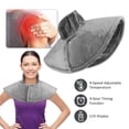 thumbnail image 2 of Heating Pad for Neck, Neck and Shoulders Heating Pads with Deeper Pain Relief, Electric Heating Pad for Back, Christmas Birthday Gifts for Women Men Mom,Grey, 2 of 5