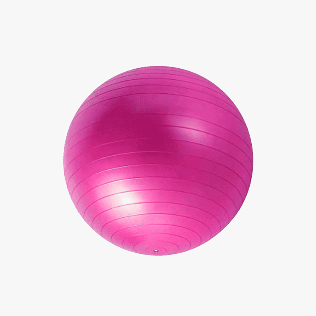 Pelota de Yoga y Pilates color rosa