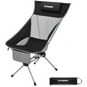 FUNDANGO Ultralight Camping Chair Mesh High Back Folding Backpacking Chairs