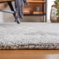 thumbnail image 4 of Safavieh Ikat Petrina Geometric Area Rug, Gray/Ivory, 6' x 6' Square, 4 of 11