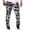 white, variant on Pretty Comy Men's Stylish Comfy Camouflage Pattern Joggers With Pockets Pants, Slim-fit Drawstring Men's Bottom Clothing For Hiking Jogging Cycling Outdoor Fitness Workout Long Pants