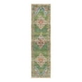 thumbnail image 3 of Unique Loom Isabella Collection Area Rug - Rossellini (2' 7" x 10' Runner Green/Blue), 3 of 7