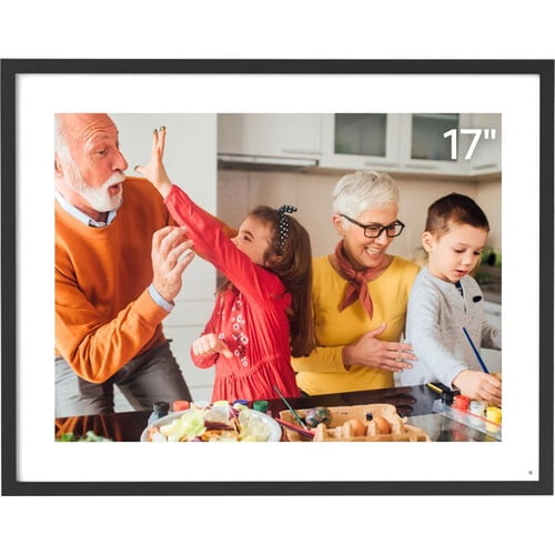 Cozyla 17" Digital Frame - 4:3 - Black