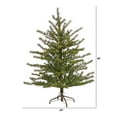 thumbnail image 3 of Nearly Natural Prelit 4' Pine Artificial Christmas Tree, Green, 3 of 7