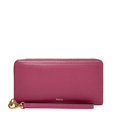 thumbnail image 1 of Cartera Fossil Logan Clutch con Cierre y RFID Rosa, 1 of 5