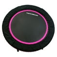 thumbnail image 3 of LEAPS & REBOUNDS 48" Adjusting Stability Bar & 48" Fitness Trampoline, Pink, 3 of 11