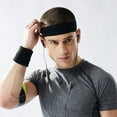 thumbnail image 3 of Ruiboury Absorbent Sweat Headband Stay Dry And Comfortable With Multifunctional Gear Green, 3 of 6