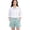 25#Cyan, variant on Women's Hiking Golf Shorts, with Pockets, Mid-Waist Stretch Work Shorts, Women's Casual Summer