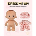 thumbnail image 3 of Baby Doll LeyaDoll Soft Baby Doll Toys My First Baby Rag Doll, 3 of 7