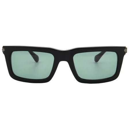 Salvatore Ferragamo Teal Rectangular Men's Sunglasses SF2015S 001 53