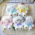 thumbnail image 2 of Sanrio Hello Kitty Plush Keychain Toys Kuromi My Melody Cinnamoroll Stuffed Soft Doll Key Ring Plushies Bag Pendant for Kid Gift, 2 of 5